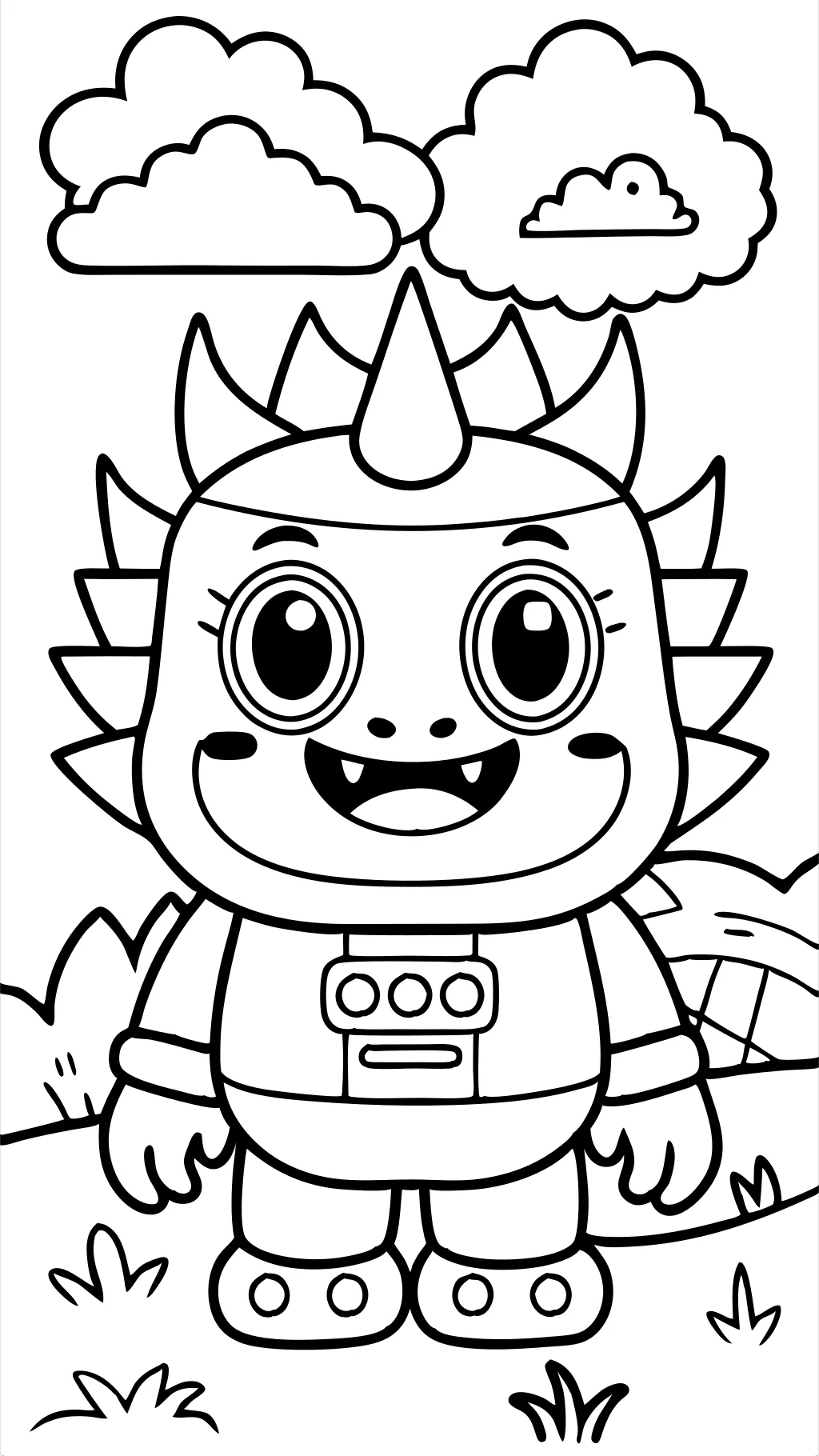 blaze monster coloring pages